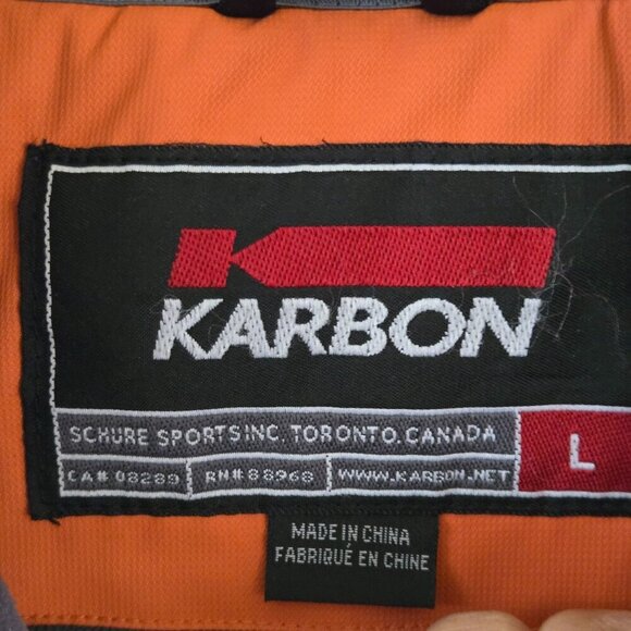 Karbon Canada Thermore Insulated Removable Sleeves Ski Snowboard Jacket Size L - Picture 11 of 11